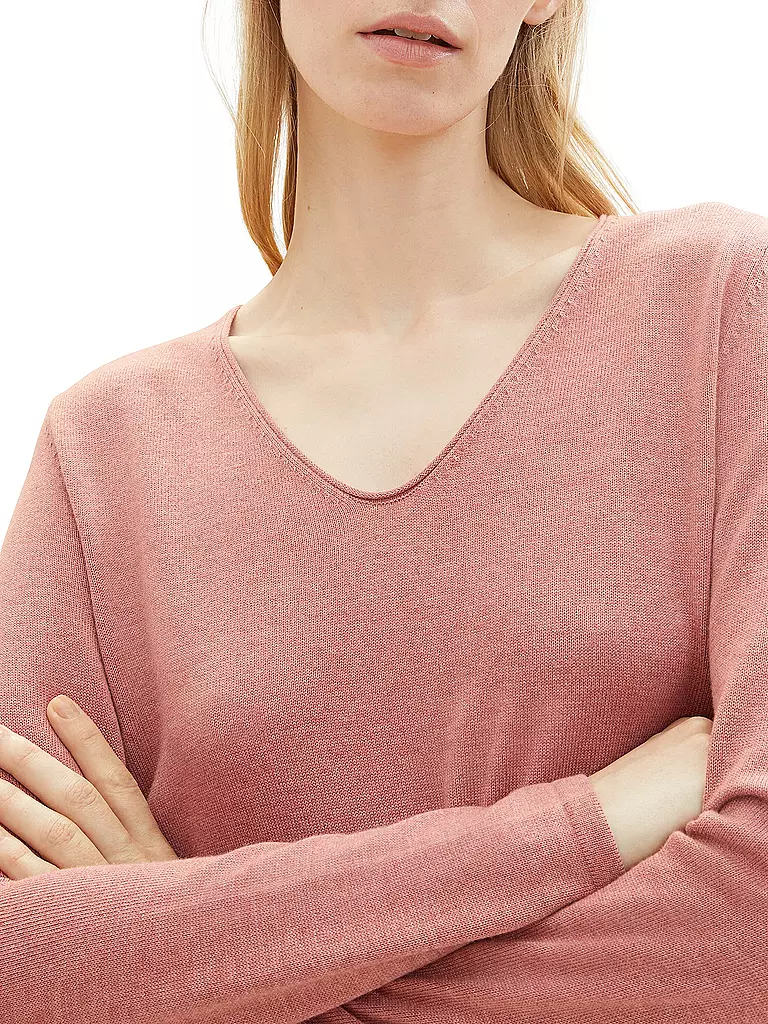 TOM TAILOR | Pullover | rosa