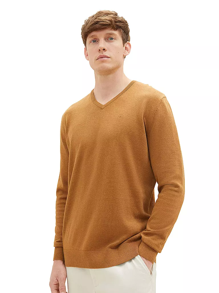 TOM TAILOR | Pullover | camel