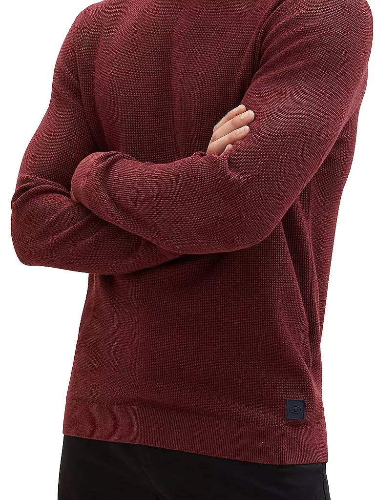 TOM TAILOR | Pullover | dunkelgrün