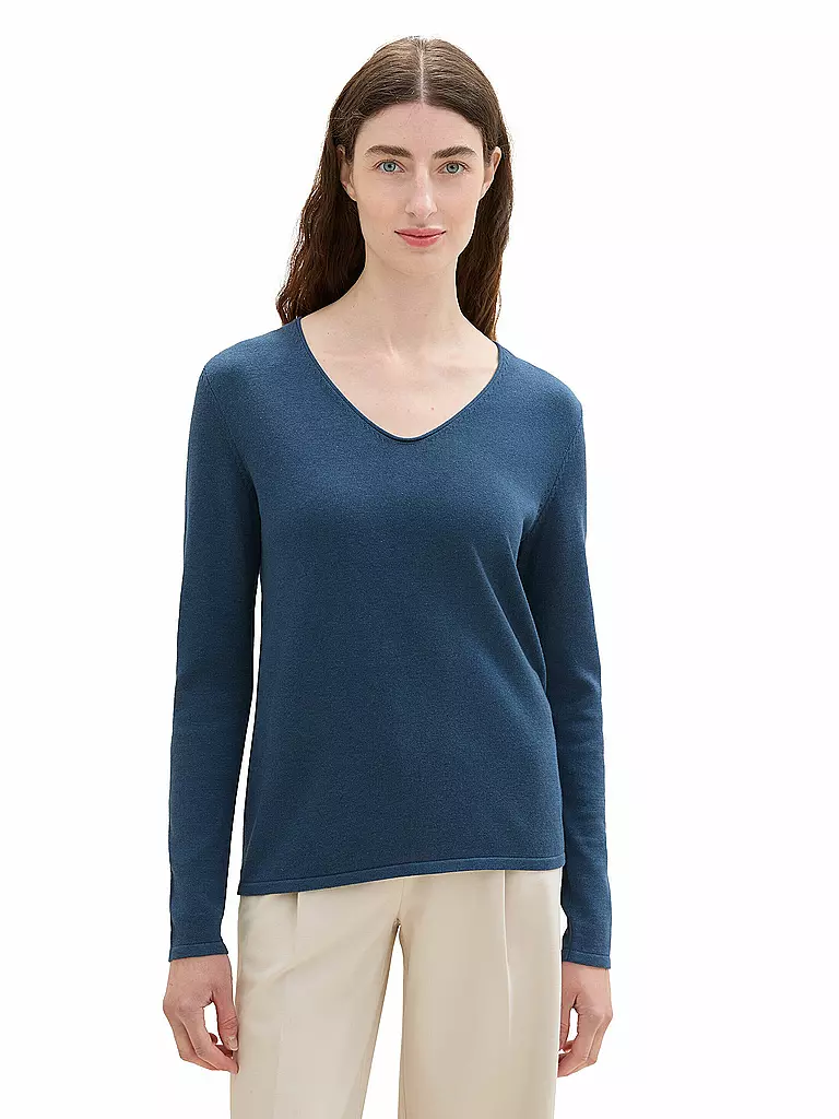 TOM TAILOR | Pullover | blau