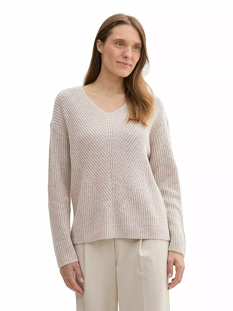 TOM TAILOR | Pullover | beige