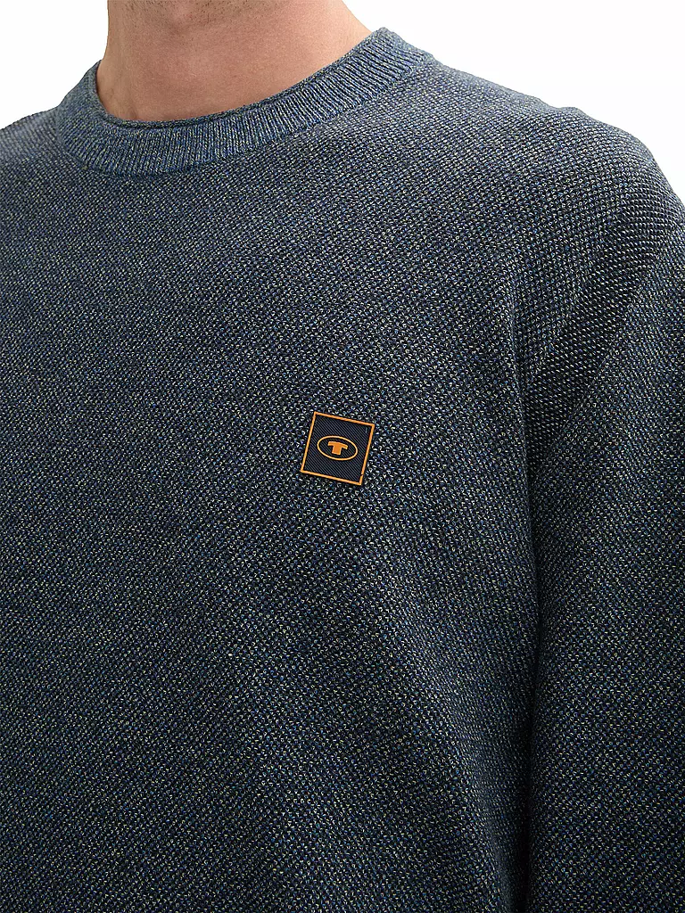 TOM TAILOR | Pullover | dunkelblau