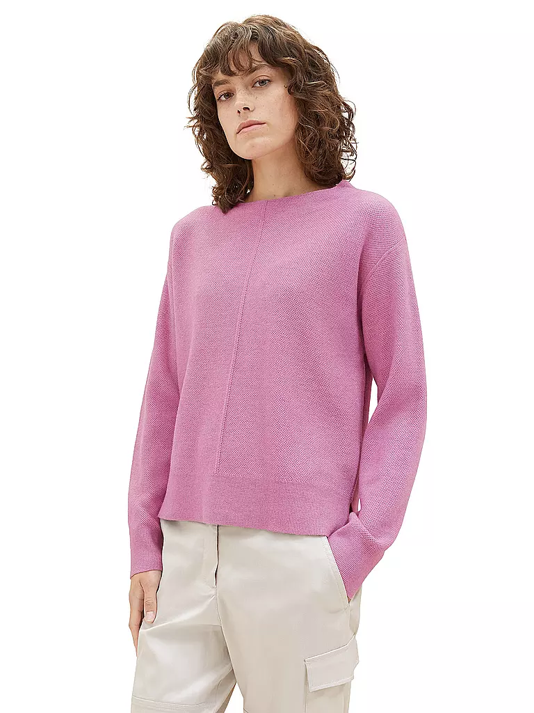 TOM TAILOR | Pullover | lila