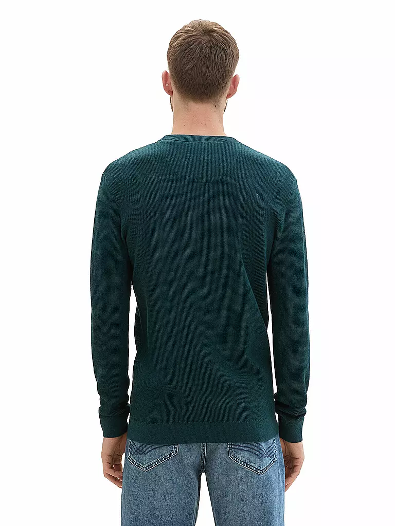 TOM TAILOR | Pullover | dunkelgrün