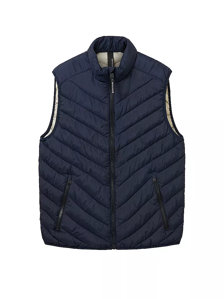 TOM TAILOR | Steppgilet | blau