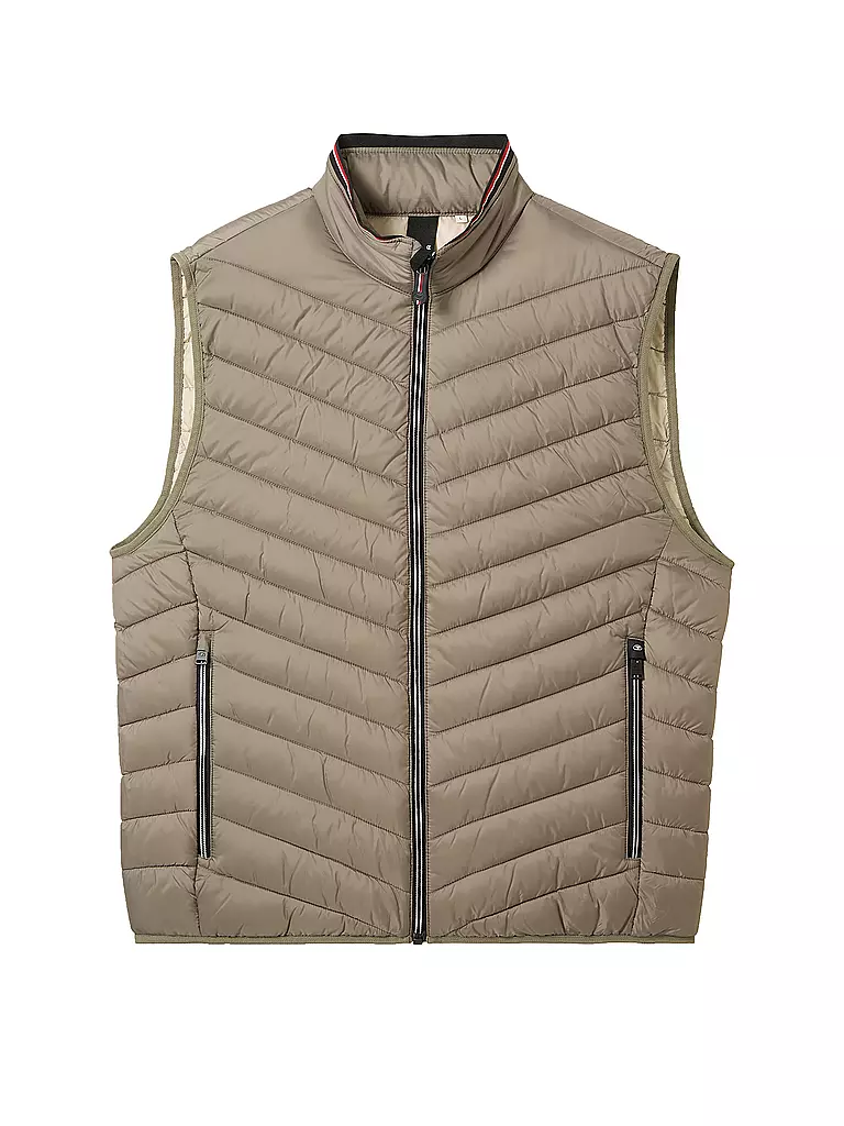 TOM TAILOR | Steppgilet | beige