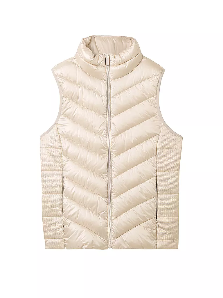 TOM TAILOR | Steppgilet | beige