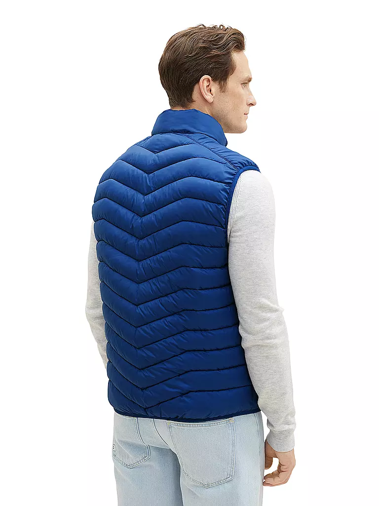 TOM TAILOR | Steppgilet | blau