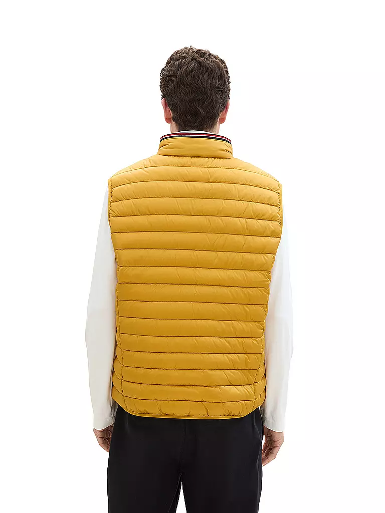 TOM TAILOR | Steppgilet | gelb