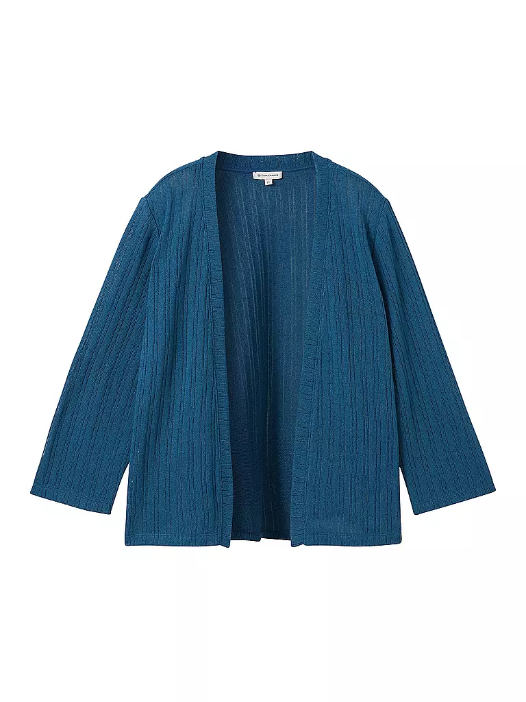 TOM TAILOR | Strickjacke  | blau