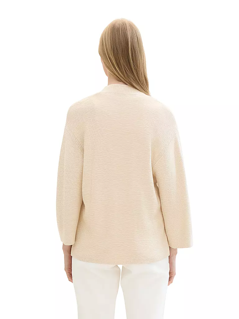 TOM TAILOR | Strickjacke  | beige