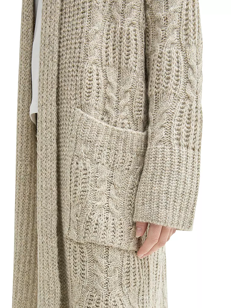 TOM TAILOR | Strickjacke | beige