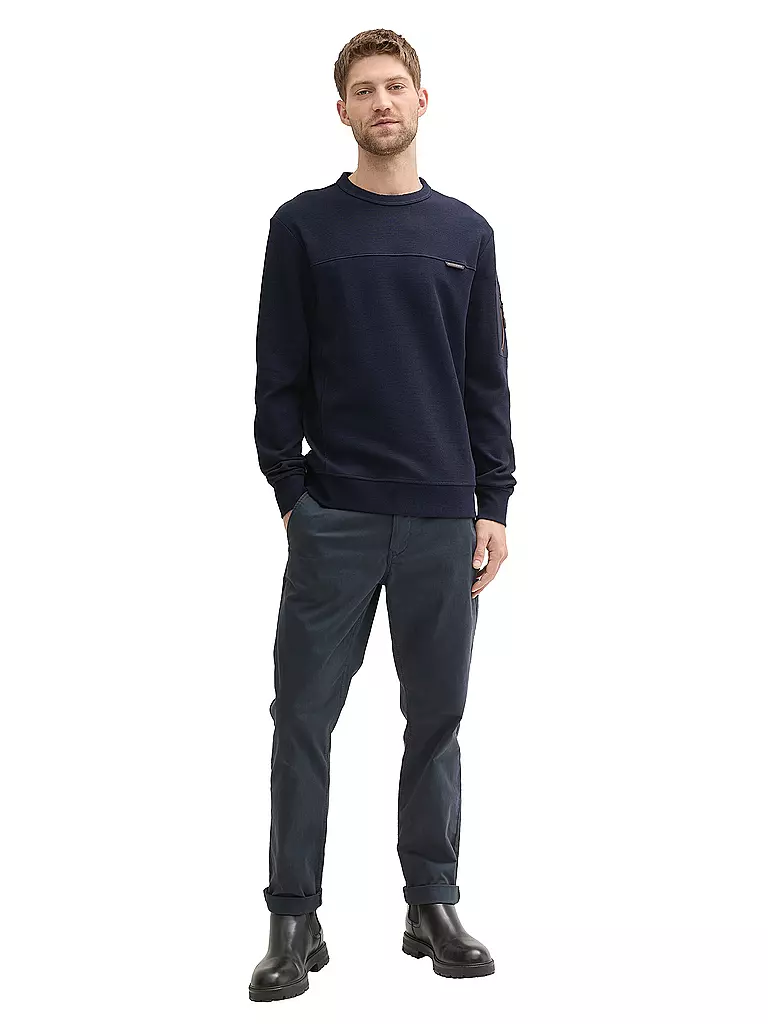 TOM TAILOR | Sweater | dunkelblau