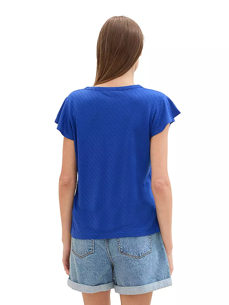 TOM TAILOR | T-Shirt  | blau