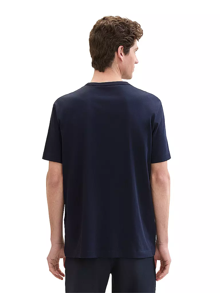 TOM TAILOR | T-Shirt  | dunkelblau