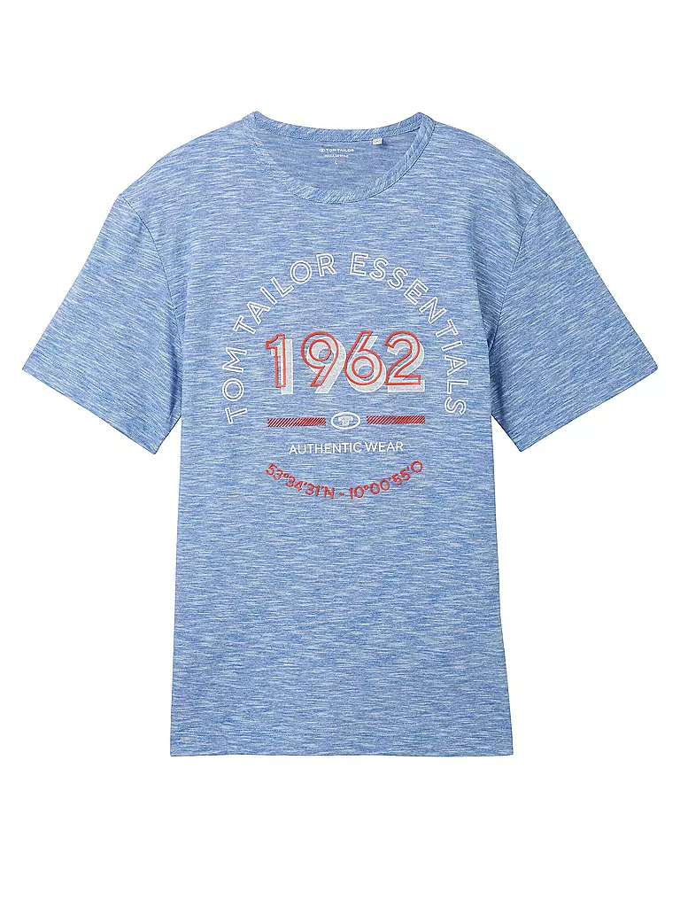 TOM TAILOR | T-Shirt | blau