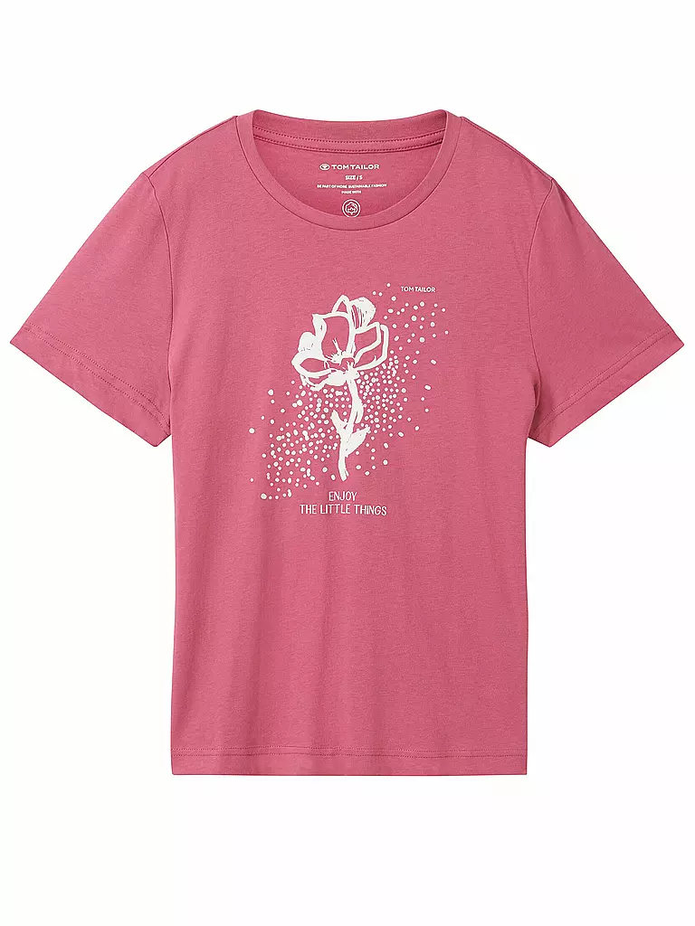 TOM TAILOR | T-Shirt | pink