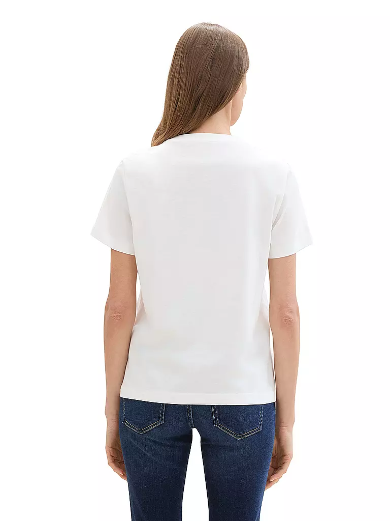 TOM TAILOR | T-Shirt | creme