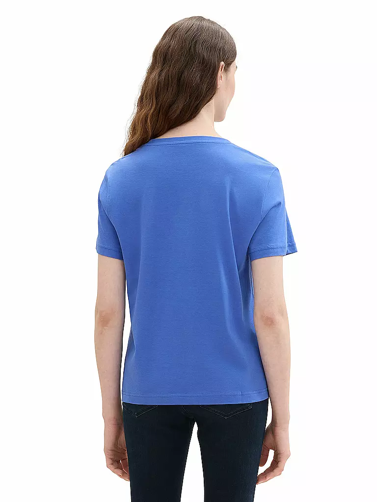 TOM TAILOR | T-Shirt | blau