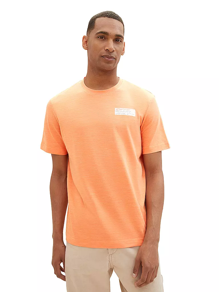 TOM TAILOR | T-Shirt | orange