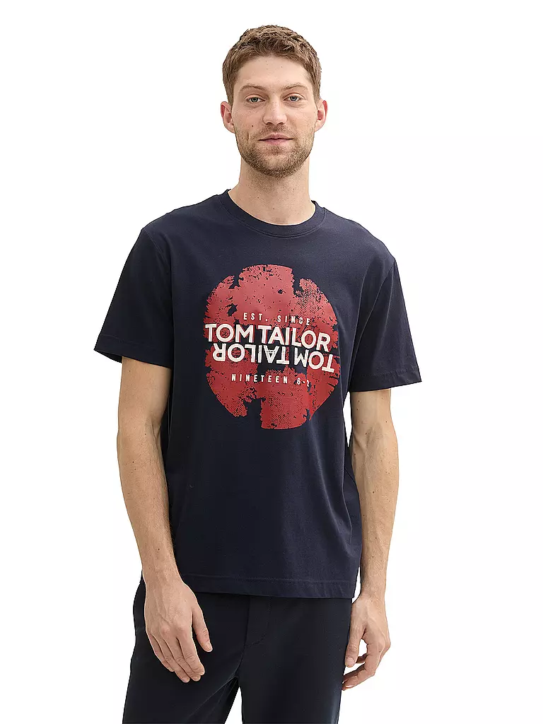 TOM TAILOR | T-Shirt | rot