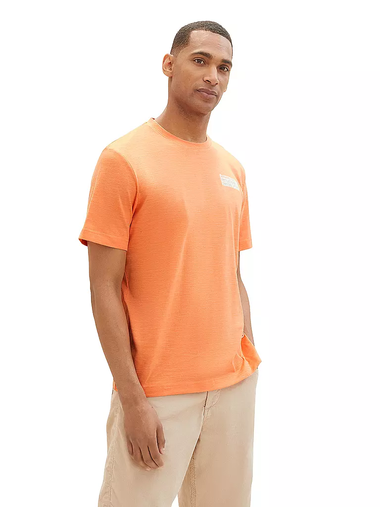 TOM TAILOR | T-Shirt | orange