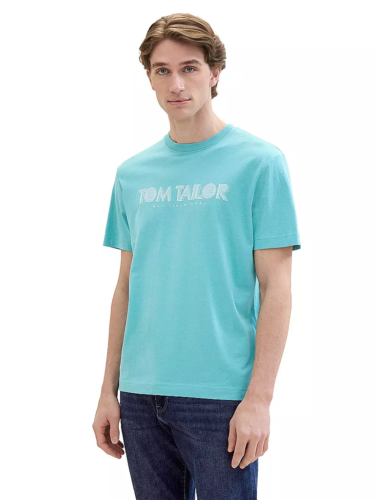 TOM TAILOR | T-Shirt | türkis