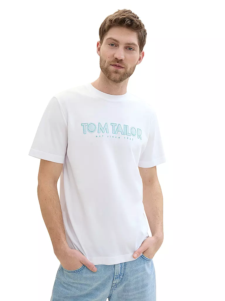 TOM TAILOR | T-Shirt | türkis