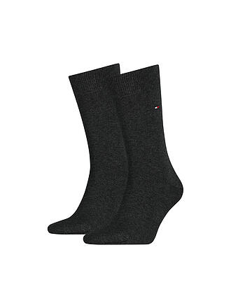 TOMMY HILFIGER | Socken 2er-Pkg. anthracite mela