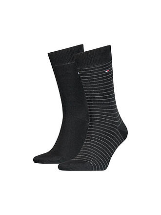 TOMMY HILFIGER | Socken 2er Pkg black/grey