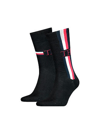 TOMMY HILFIGER | Socken 2er Pkg black