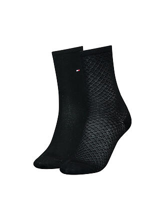 TOMMY HILFIGER | Socken 2-er Pkg. black