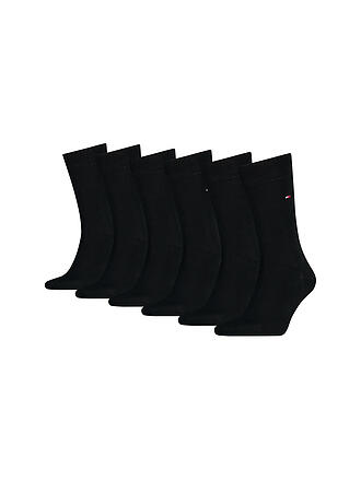 TOMMY HILFIGER | Socken 6er Pkg. Black 