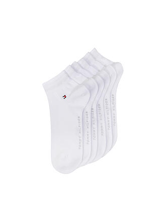 TOMMY HILFIGER | Sneaker Socken 6er Pkg. White