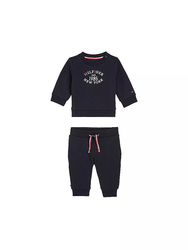 TOMMY HILFIGER | Baby Set 2-teilig Sweater und Hose | dunkelblau