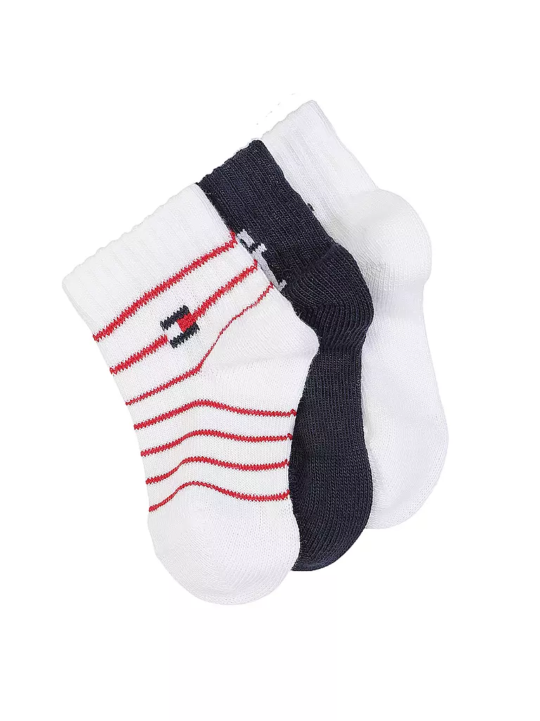 TOMMY HILFIGER | Baby Socken 3-er Pkg.  | weiss