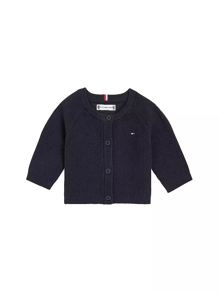 TOMMY HILFIGER | Baby Strickjacke  | dunkelblau