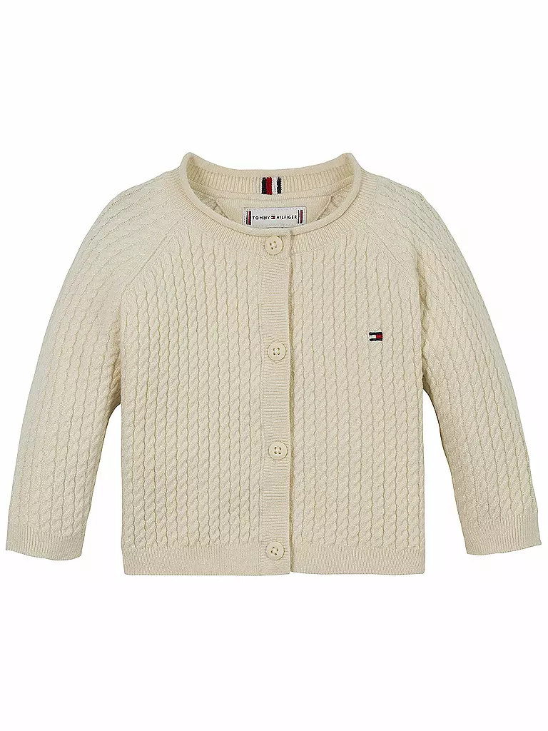 TOMMY HILFIGER | Baby Strickjacke | beige