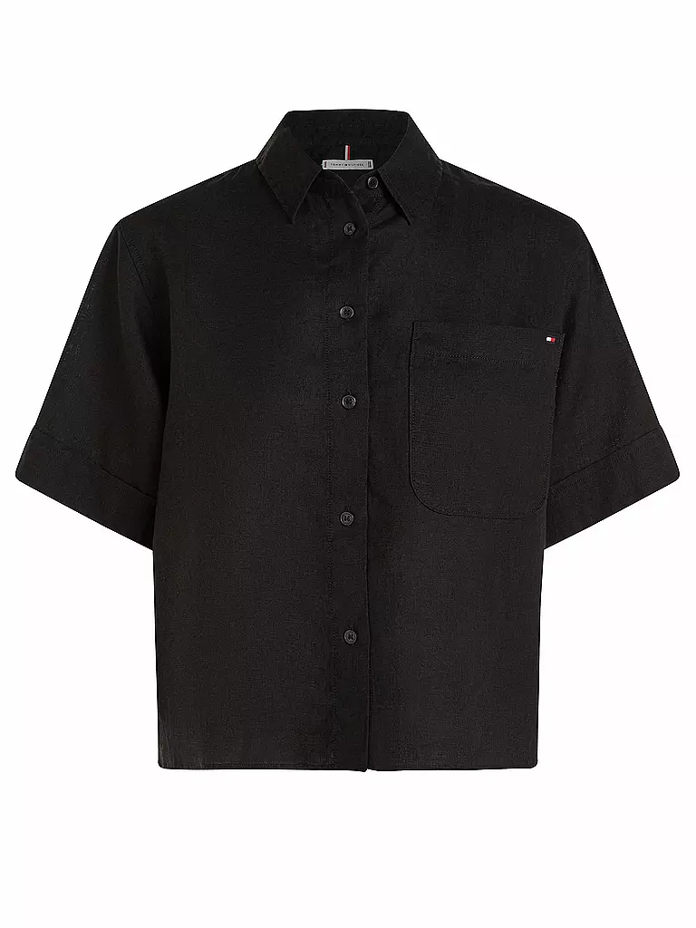 TOMMY HILFIGER | Bluse | schwarz