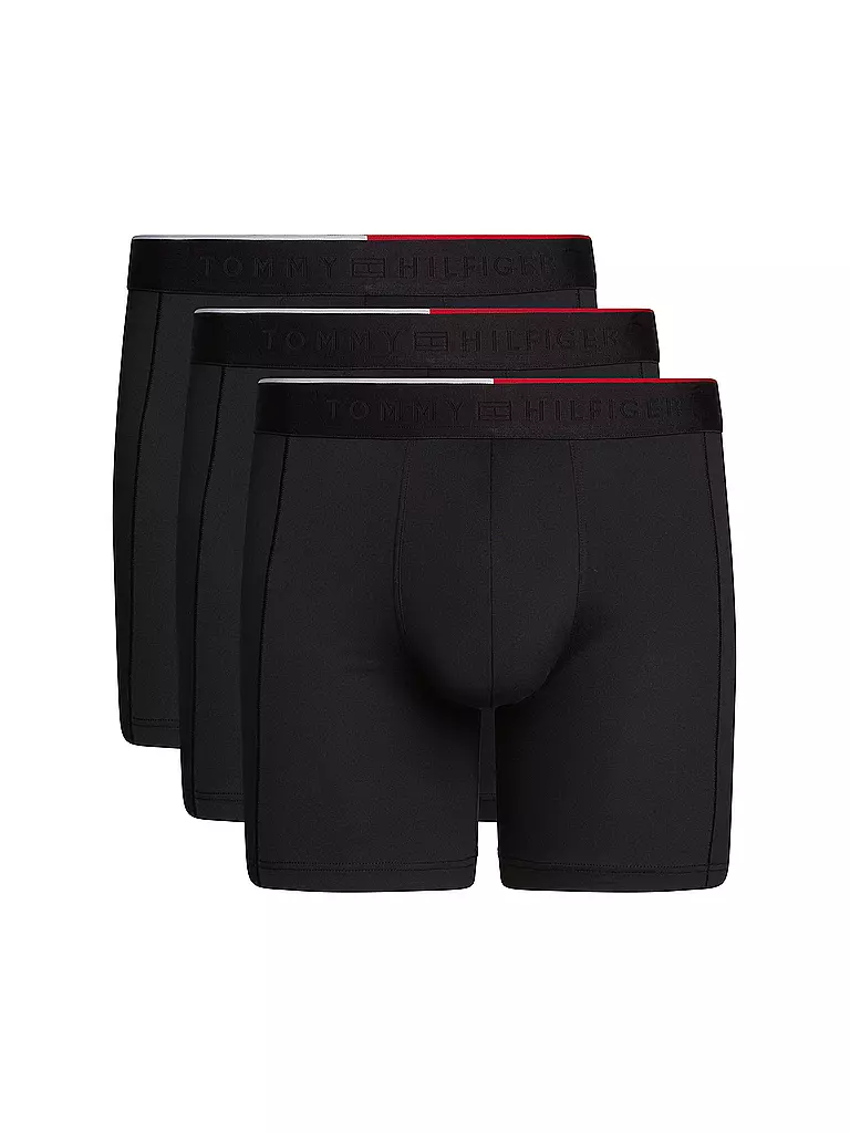 TOMMY HILFIGER | Boxershorts 3er Pkg. Black | schwarz