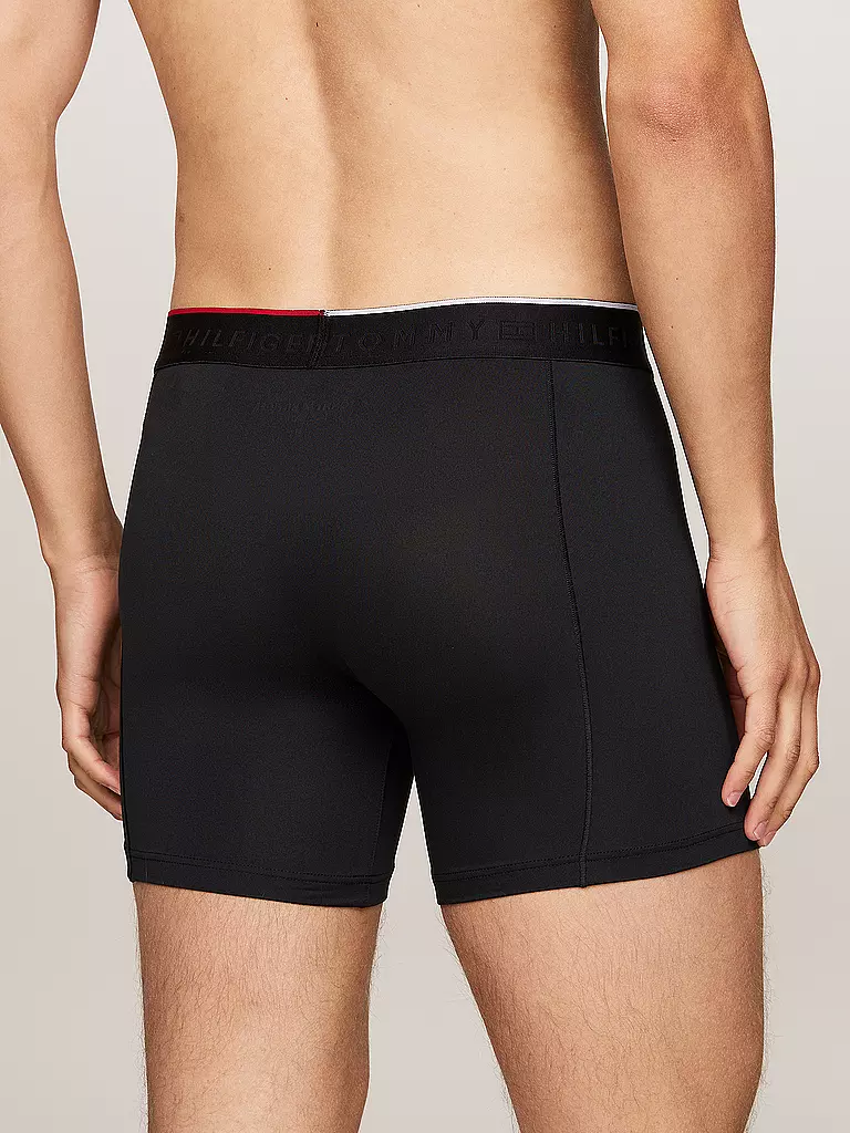 TOMMY HILFIGER | Boxershorts 3er Pkg. Black | schwarz