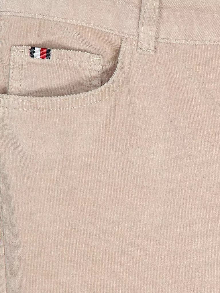 TOMMY HILFIGER | Cordhose Slim Fit | beige