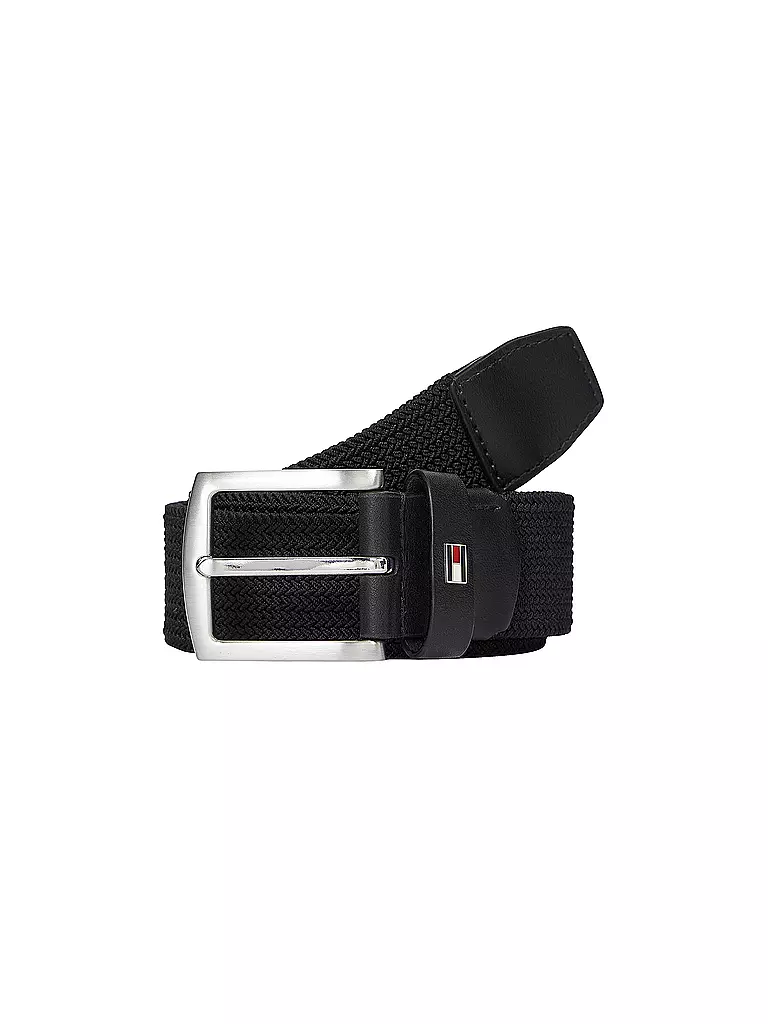 TOMMY HILFIGER | Gürtel DENTON ELASTIC  | schwarz