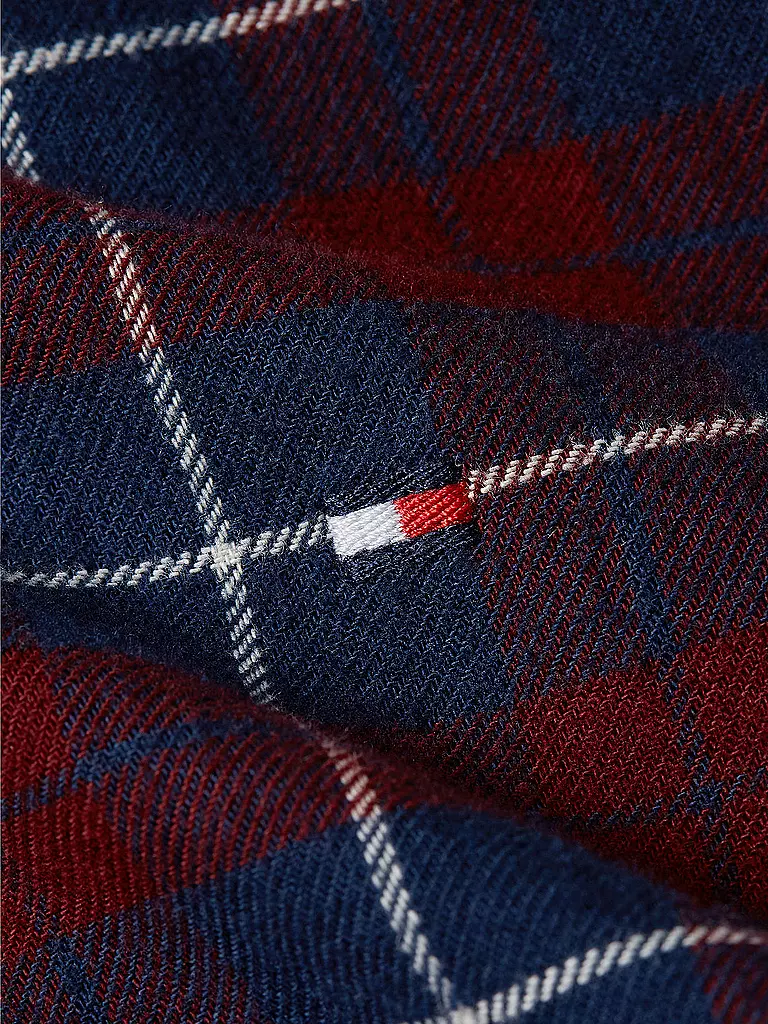 TOMMY HILFIGER | Hemd Regular Fit  | rot