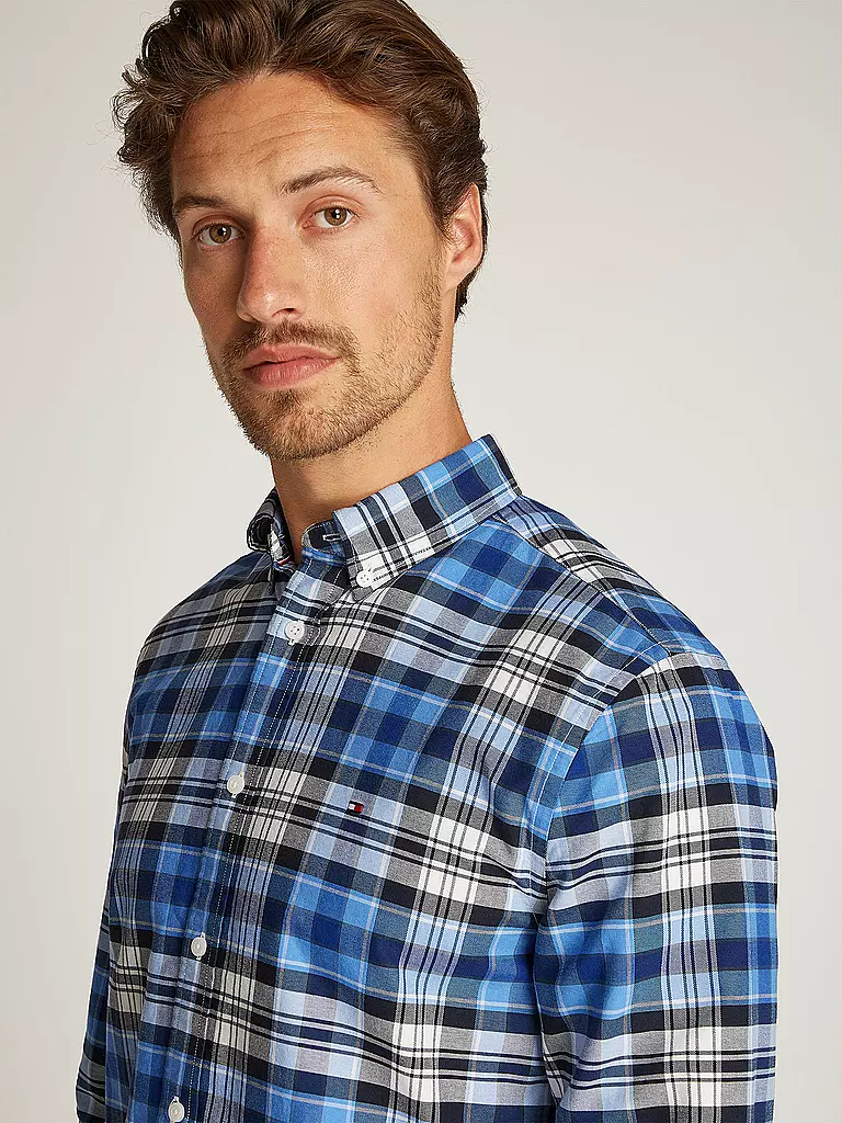 TOMMY HILFIGER | Hemd Regular Fit | blau