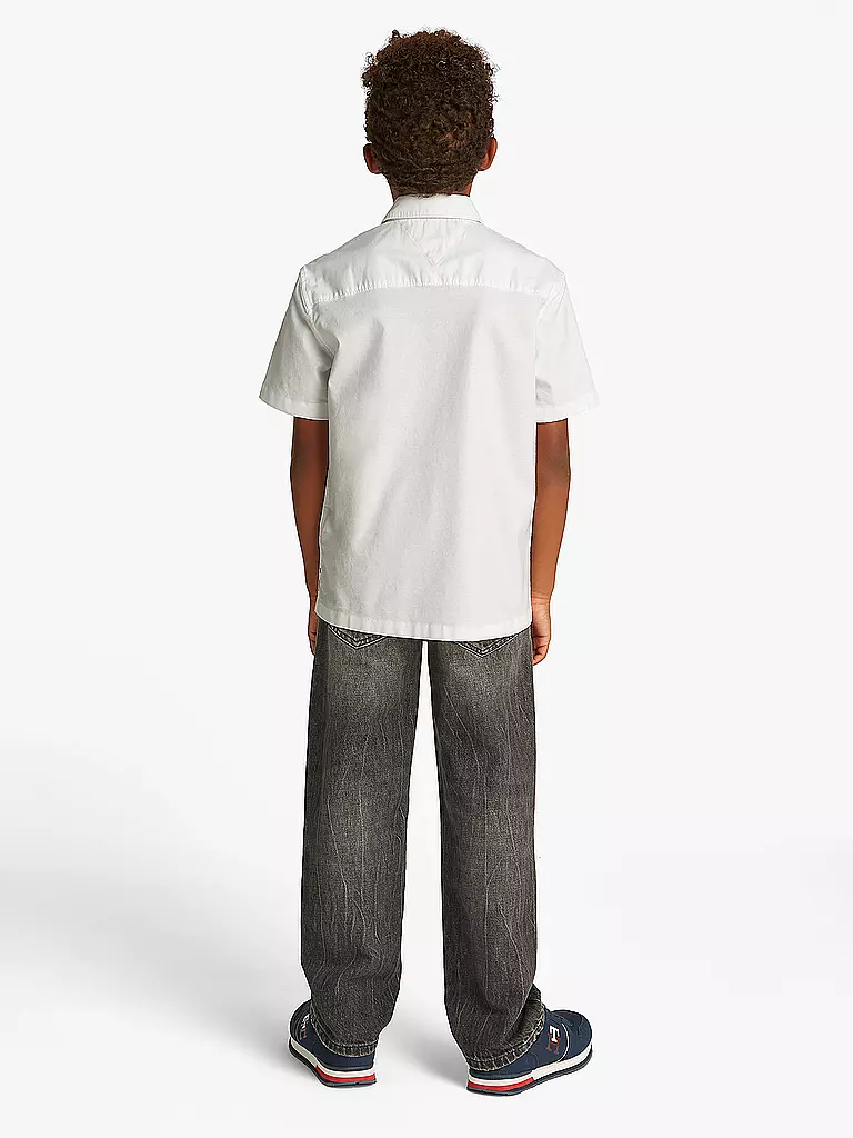 TOMMY HILFIGER | Jungen Hemd  | weiss