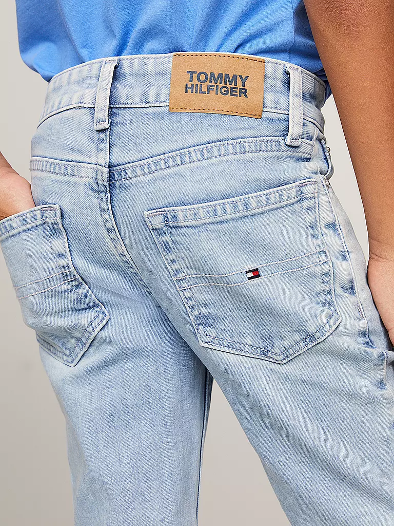 TOMMY HILFIGER | Jungen Jeansshorts  | hellblau