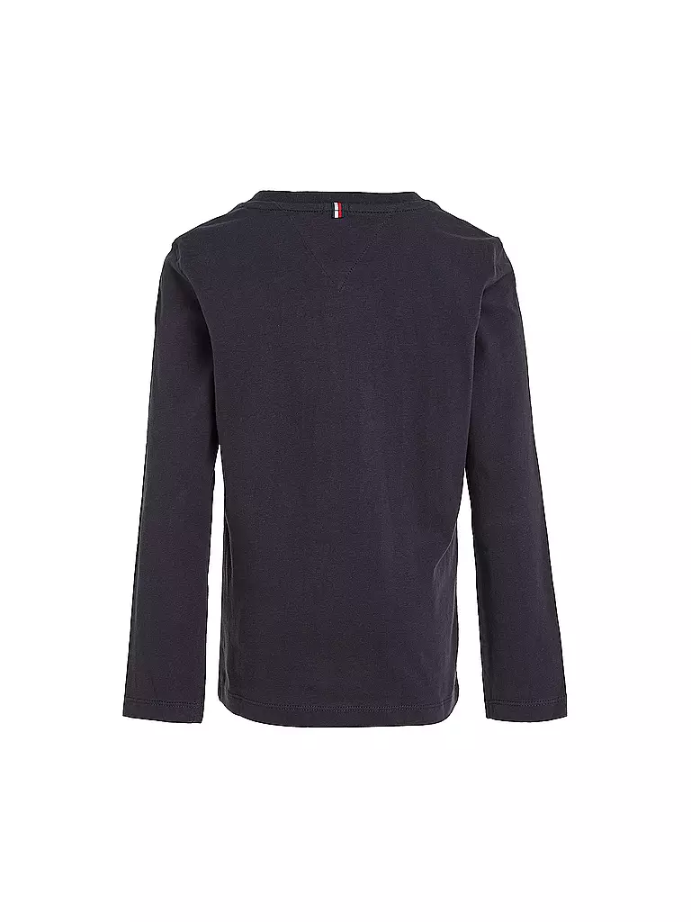 TOMMY HILFIGER | Jungen Langarmshirt | schwarz