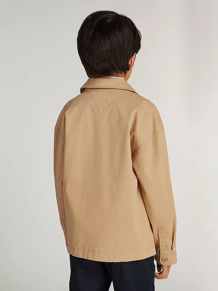 TOMMY HILFIGER | Jungen Overshirt  | beige