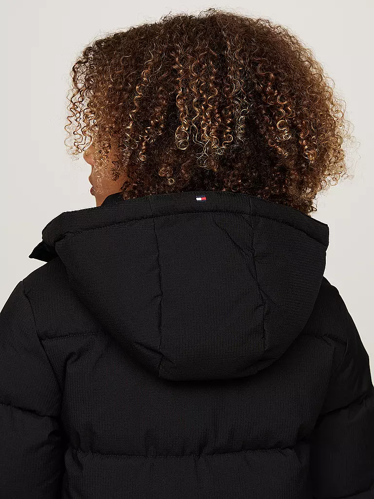 TOMMY HILFIGER | Jungen Parka | schwarz